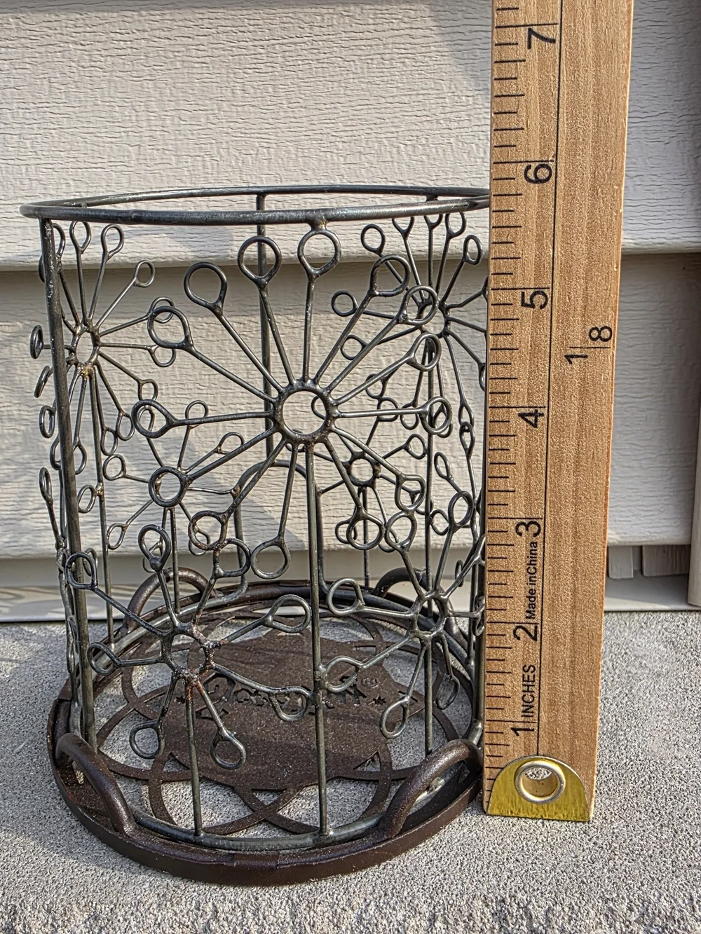 Scentsy Just Dandy Metal Warmer Wrap Retired